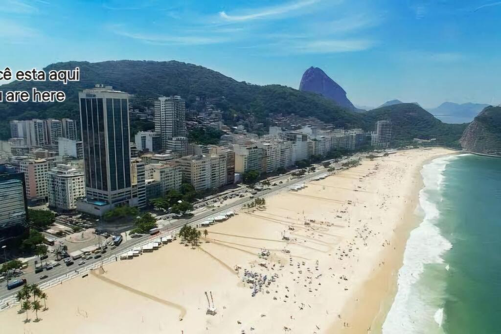 Apartamento Copacabana Beach - Apartamento Confortavel Posto 2 Vista Mar Rio de Janeiro Buitenkant foto
