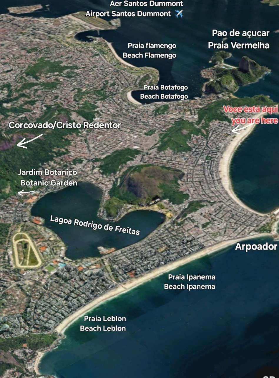 Apartamento Copacabana Beach - Apartamento Confortavel Posto 2 Vista Mar Rio de Janeiro Buitenkant foto