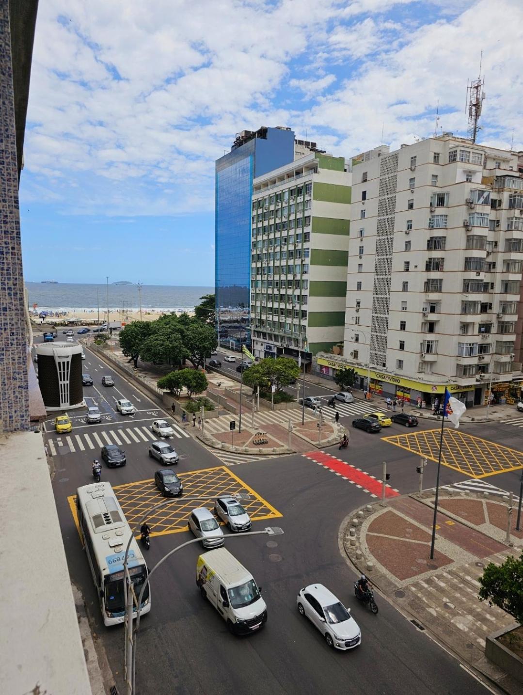 Apartamento Copacabana Beach - Apartamento Confortavel Posto 2 Vista Mar Rio de Janeiro Buitenkant foto